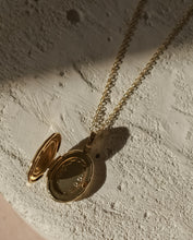 Load image into Gallery viewer, Abalone Oval Picture Locket Necklace