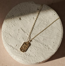 Load image into Gallery viewer, Evil Eye Tag Pendant Necklace