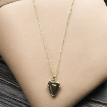 Load image into Gallery viewer, Black Onyx Shield Charm
