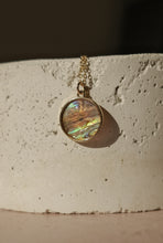 Load image into Gallery viewer, Abalone Sun Charm Necklace
