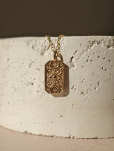 Load image into Gallery viewer, Evil Eye Tag Pendant Necklace
