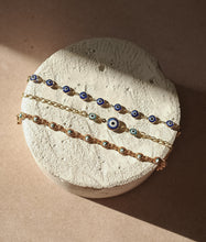 Load image into Gallery viewer, Tri-Evil Eye Bracelet
