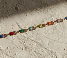 Load image into Gallery viewer, Multi Colored Rectangle Bracelet
