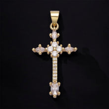 Load image into Gallery viewer, Marquise Cross Necklace
