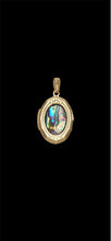 Load image into Gallery viewer, Abalone Oval Picture Locket Necklace
