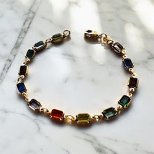 Load image into Gallery viewer, Multi Colored Rectangle Bracelet
