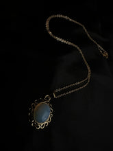 Load image into Gallery viewer, Rainbow Moonstone 24k Gold Filled Charm
